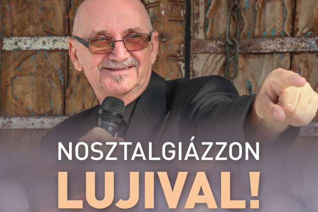 Nosztalgia nótaest Lujival a Sárvár Aréna Kávézóban