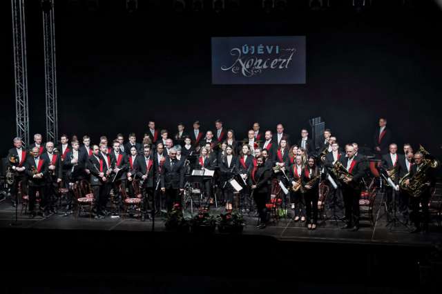 Újévi fúvóskoncert nyitotta a sárvári kulturális évadot