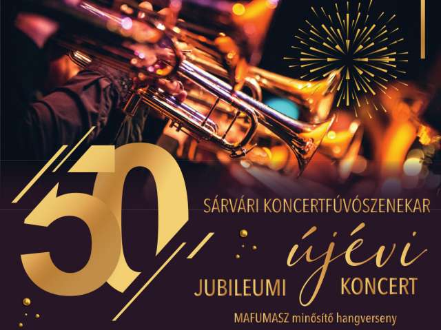 Sárvári Koncertfúvószenekar 50. újévi koncertje