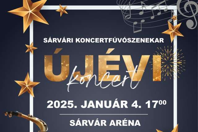 Sárvári Koncertfúvószenekar Újévi Koncertje