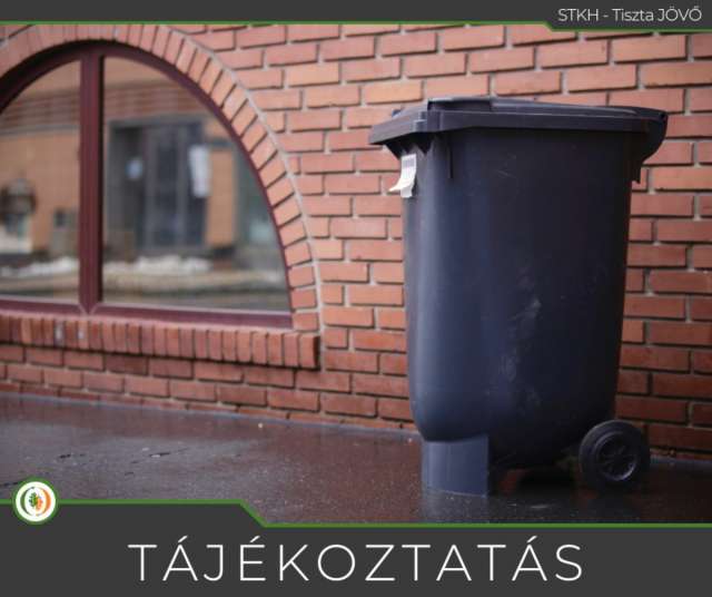 2025. évi hulladéknaptárak Sárvár