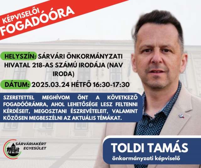 Képviselői fogadóóra