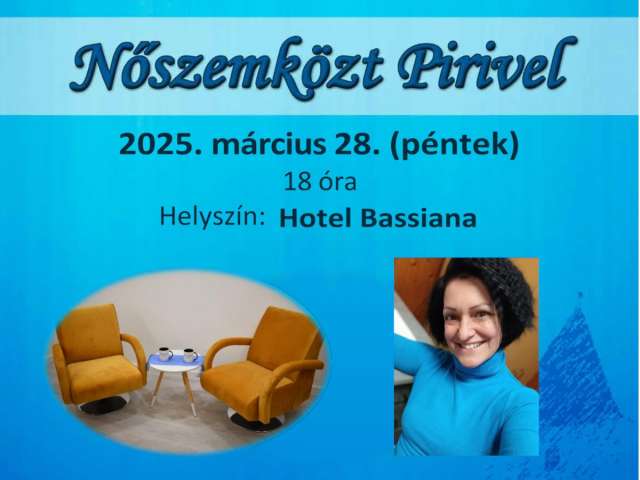 Nőszemközt Pirivel. Vendég: Póczikné Kiss Adél