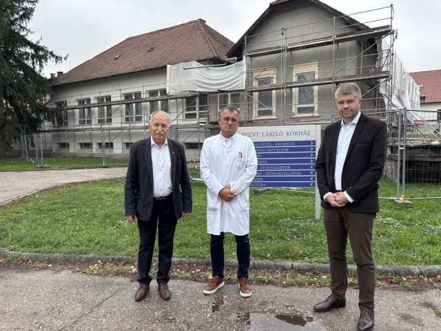 Felújítási munkálatok kezdődtek a sárvári kórházban