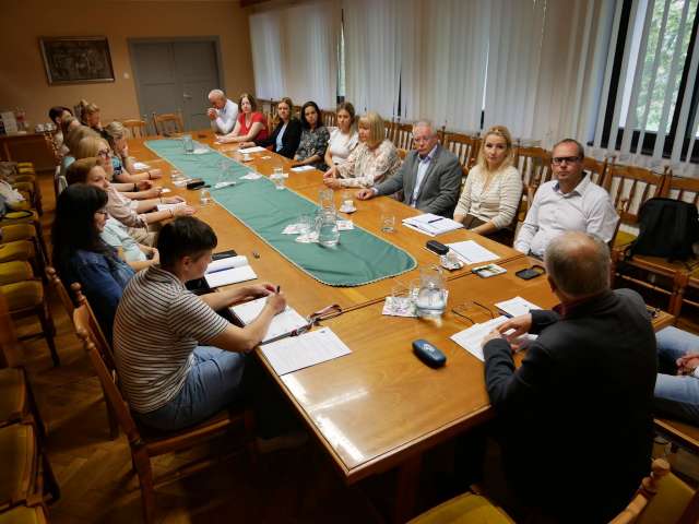 Intézményvezetői értekezlettel nyitották az őszi szezont