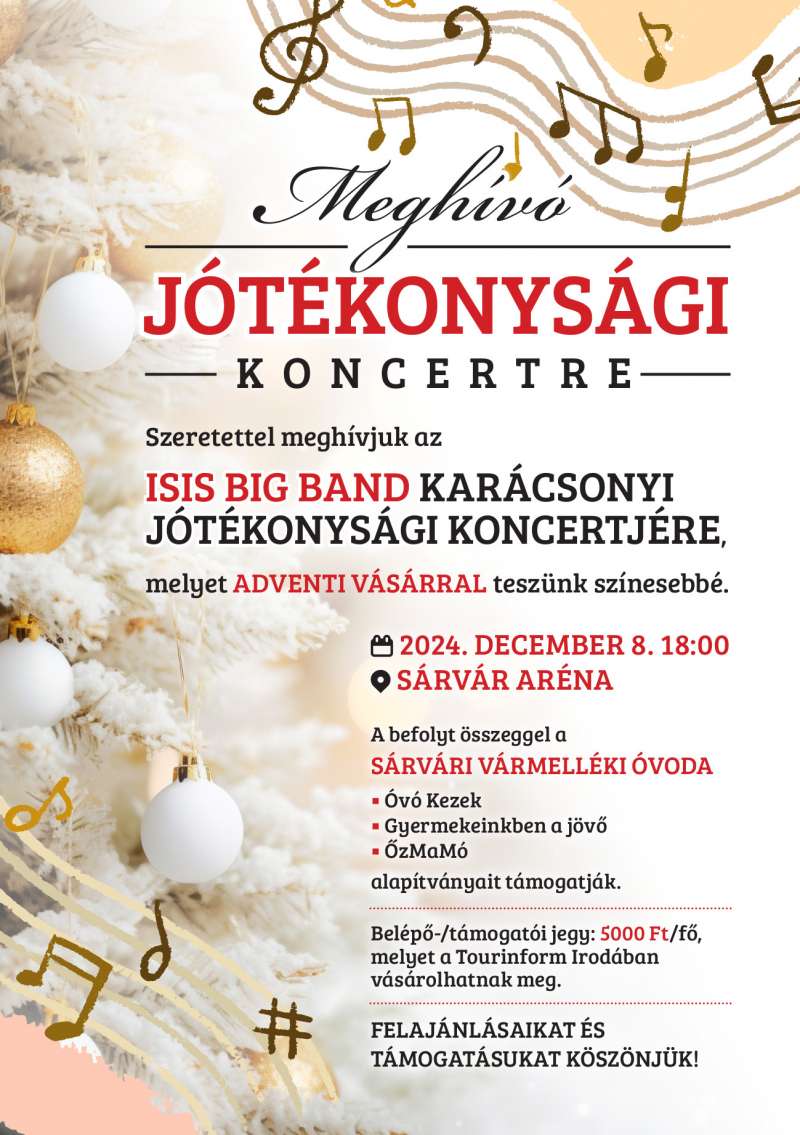 ISIS BIG BAND Jótékonysági Koncertje