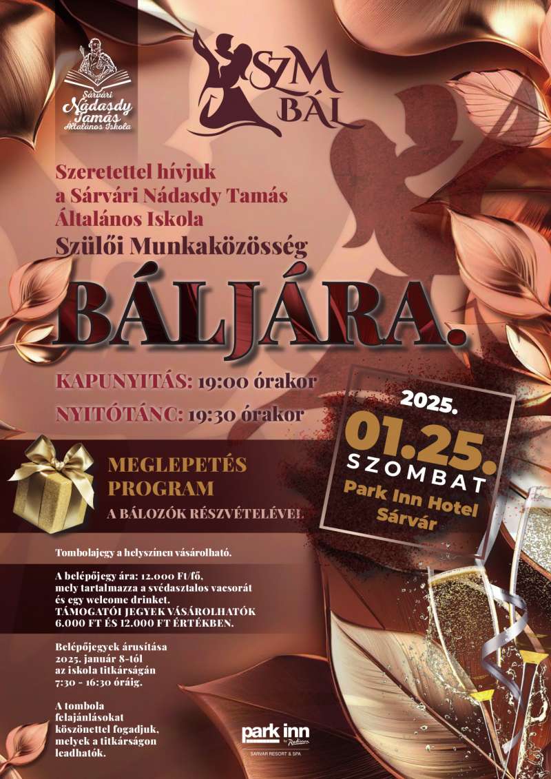 Nádasdy iskola Szülői Munkaközösség Bálja