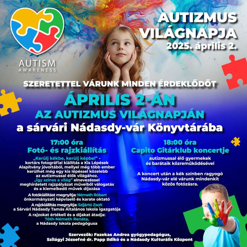 Autizmus világnapja a várban