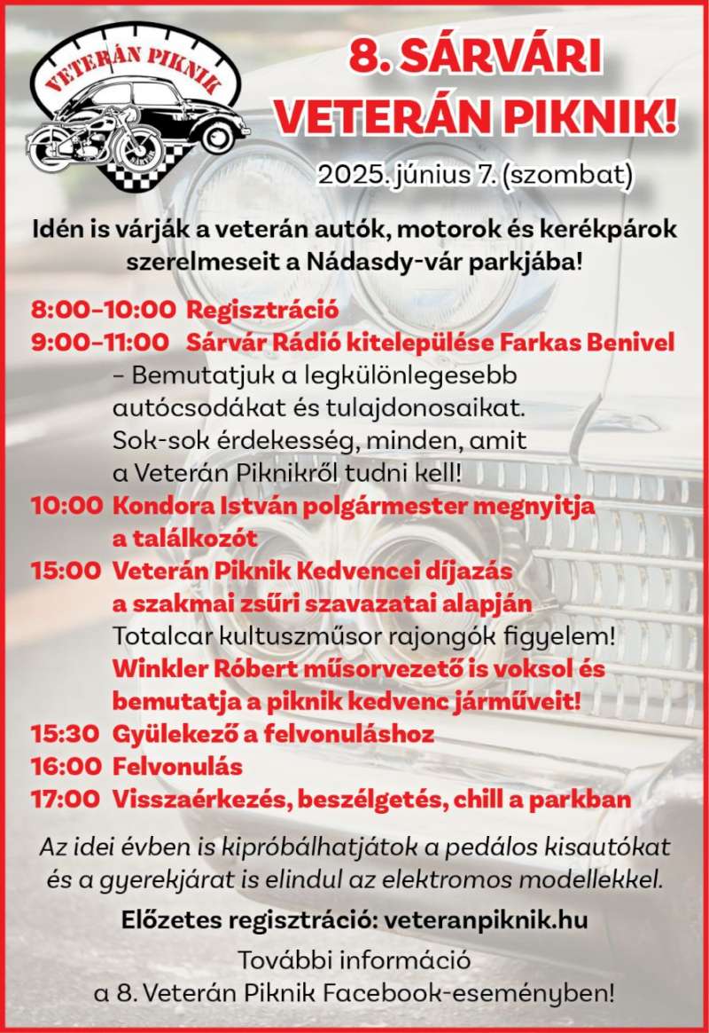 8. Sárvári Veterán Piknik