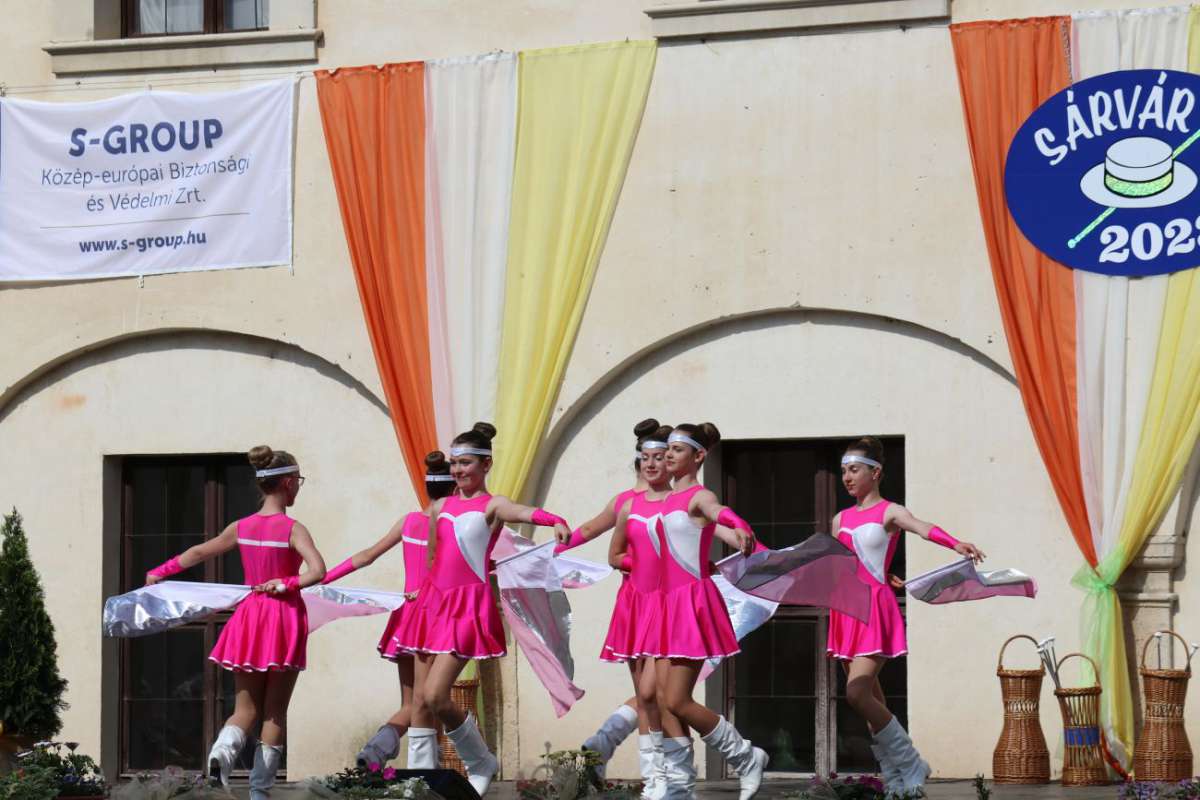 Több sárvári csoport is fellépett a fesztiválon