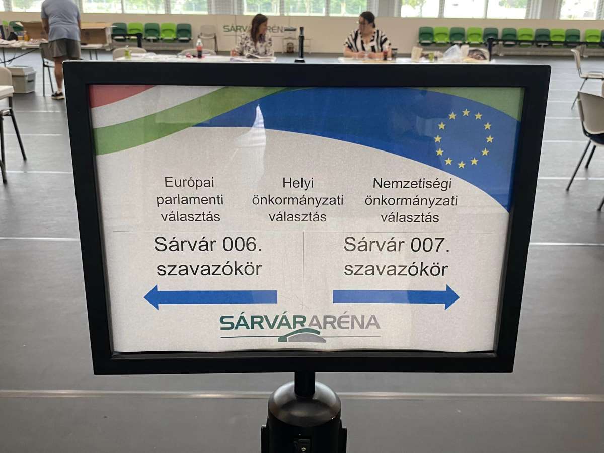 Sárváron is zajlik az európai parlamenti, helyi önkormányzati és nemzetiségi önkormányzati választás