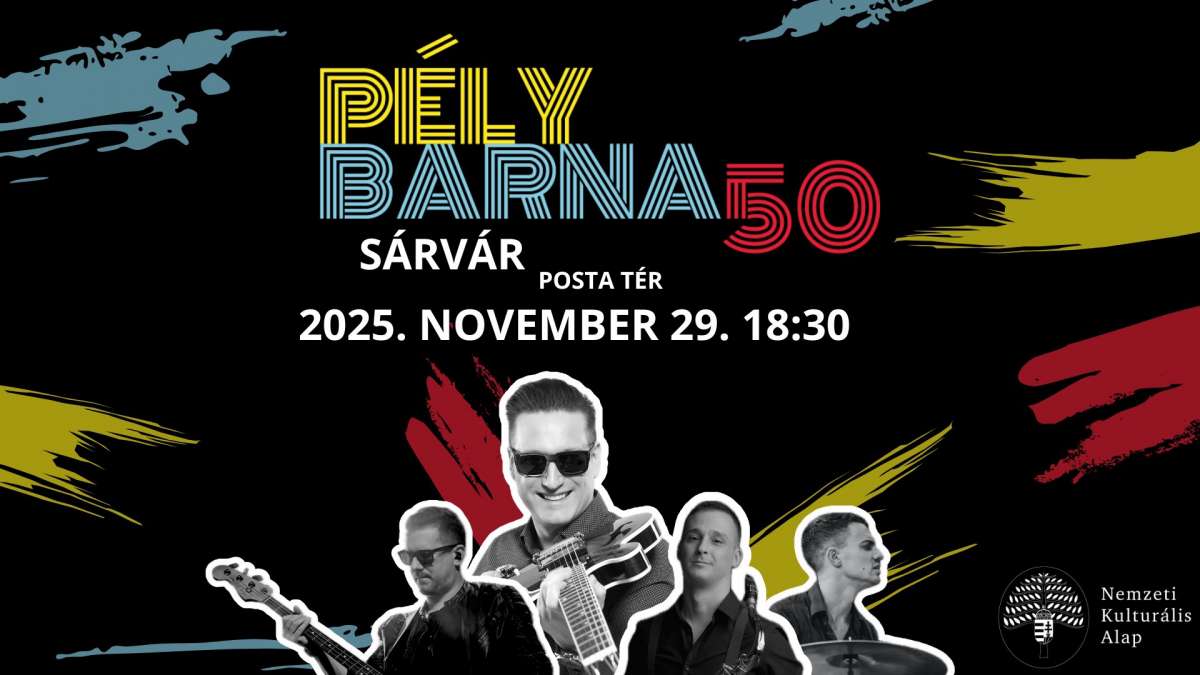 Pély Barna 50 Nagykoncert
