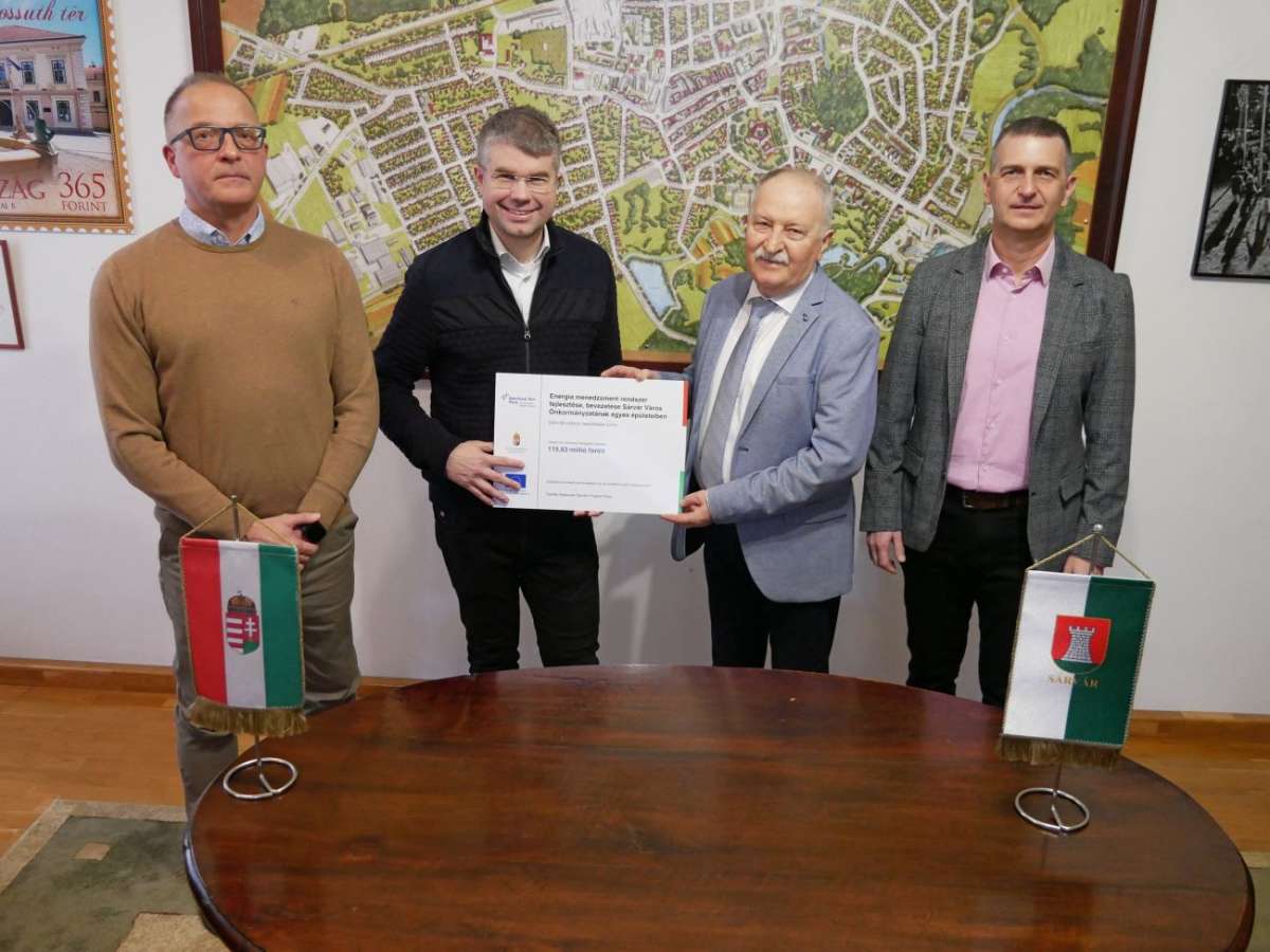 Energiamenedzsment és digitális megújulás Sárváron