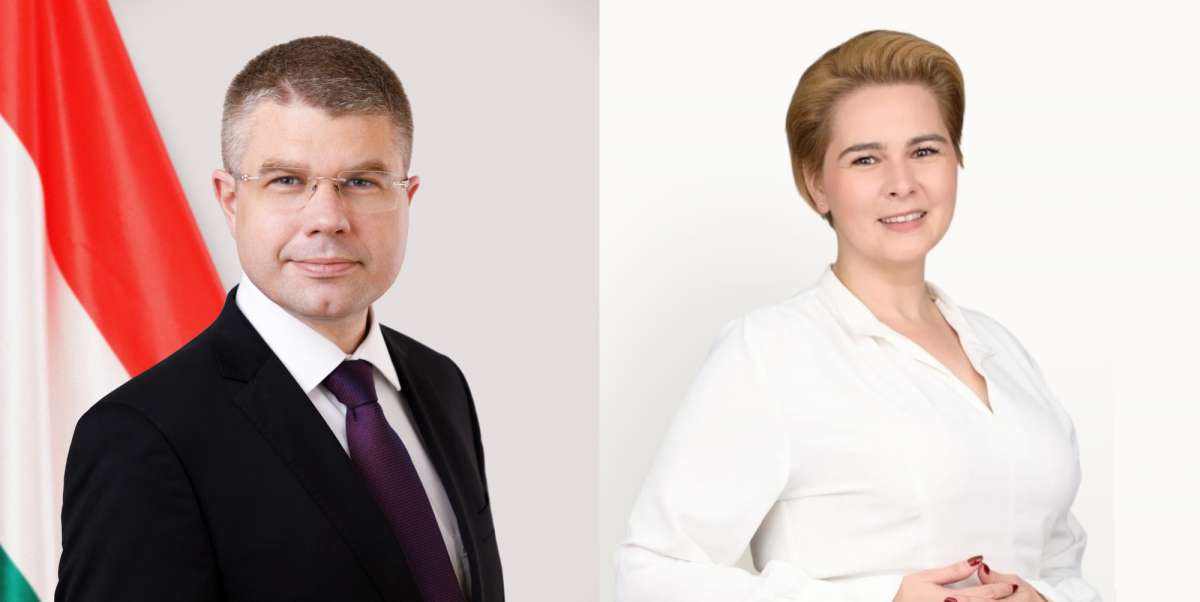 Ágh Péter (Fidesz-KDNP), Strompová Viktória (Tisza Párt)